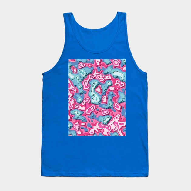 Abstract - Paper Cutout pattern Tank Top by Designoholic